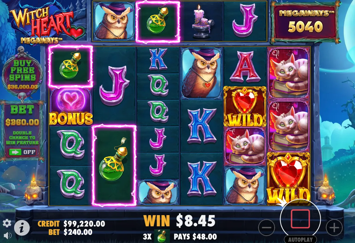 Witch Heart Megaways Slot