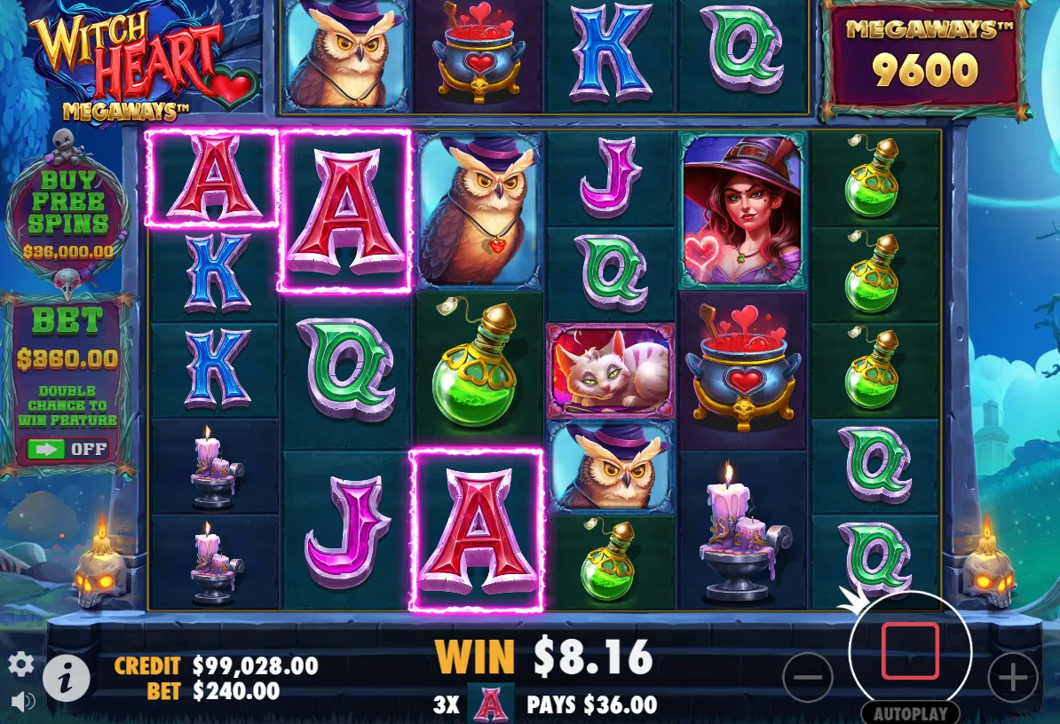 Witch Heart Megaways demo